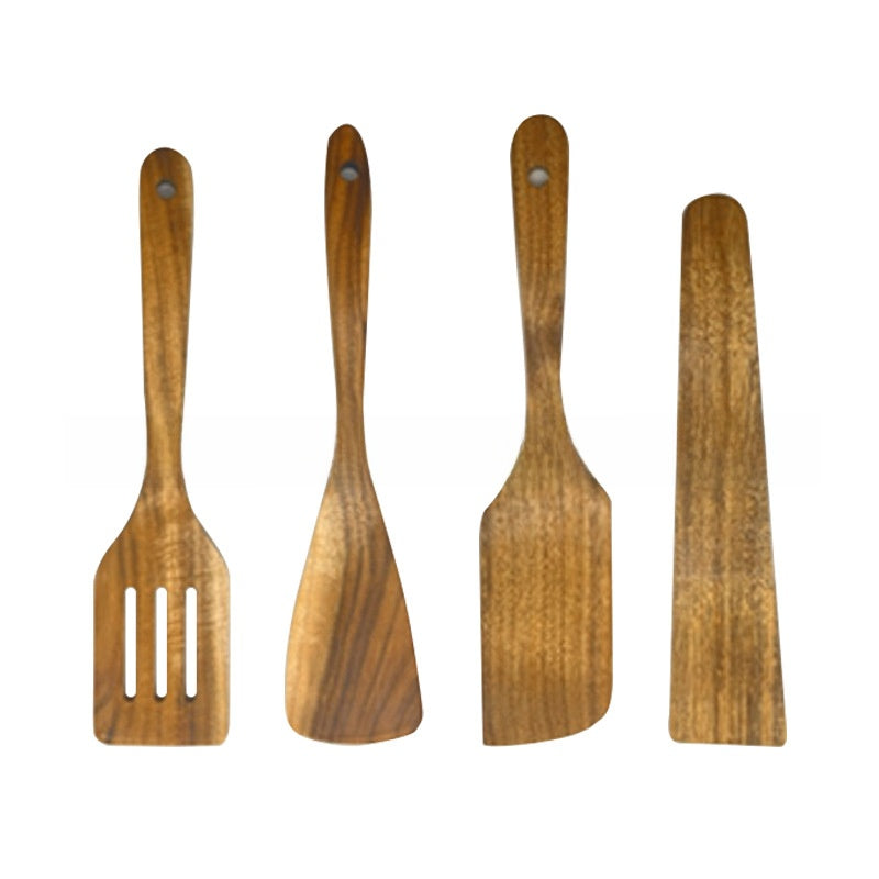 Acacia Wood 9-Piece Kitchen Utensil Set
