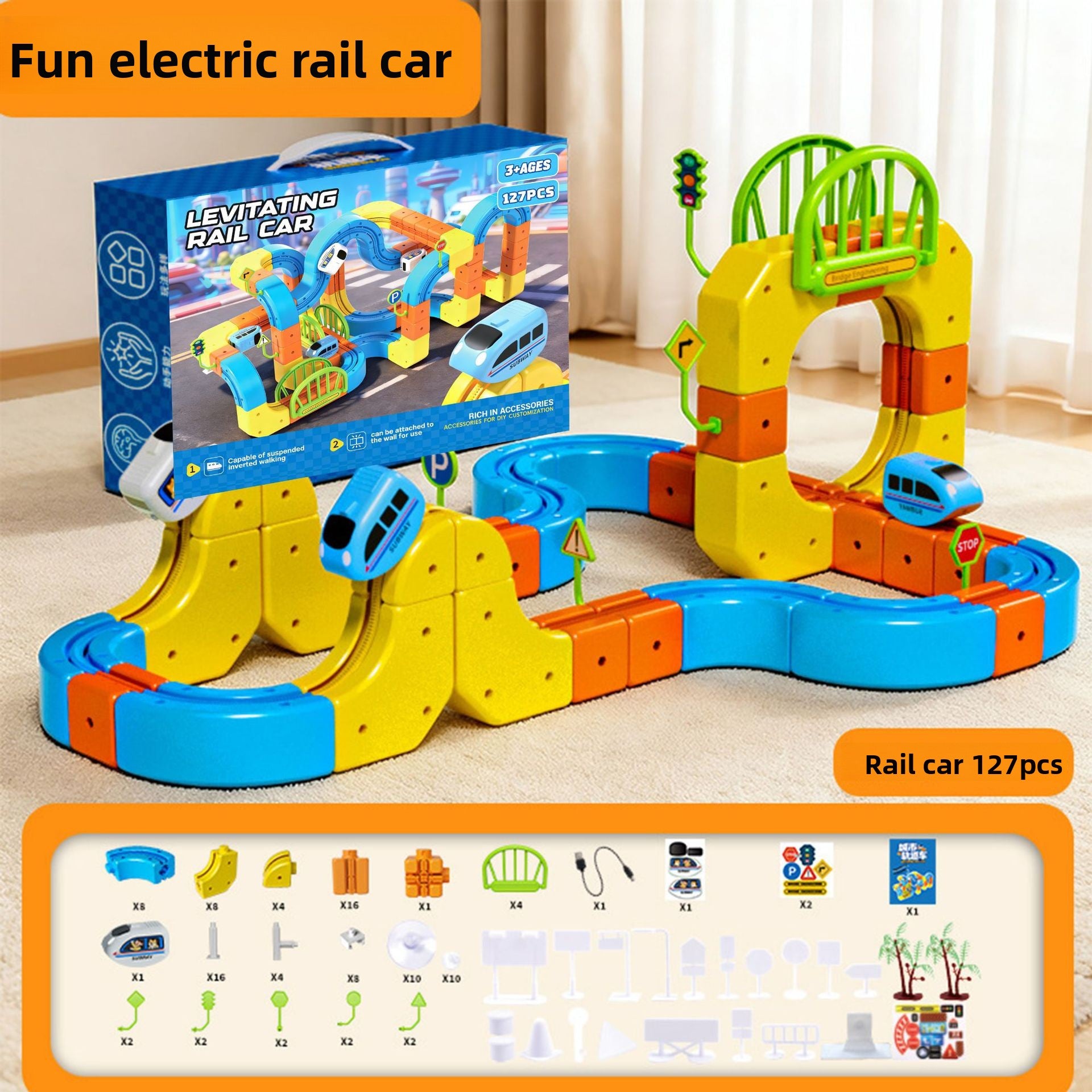 Magnetic Track Toy