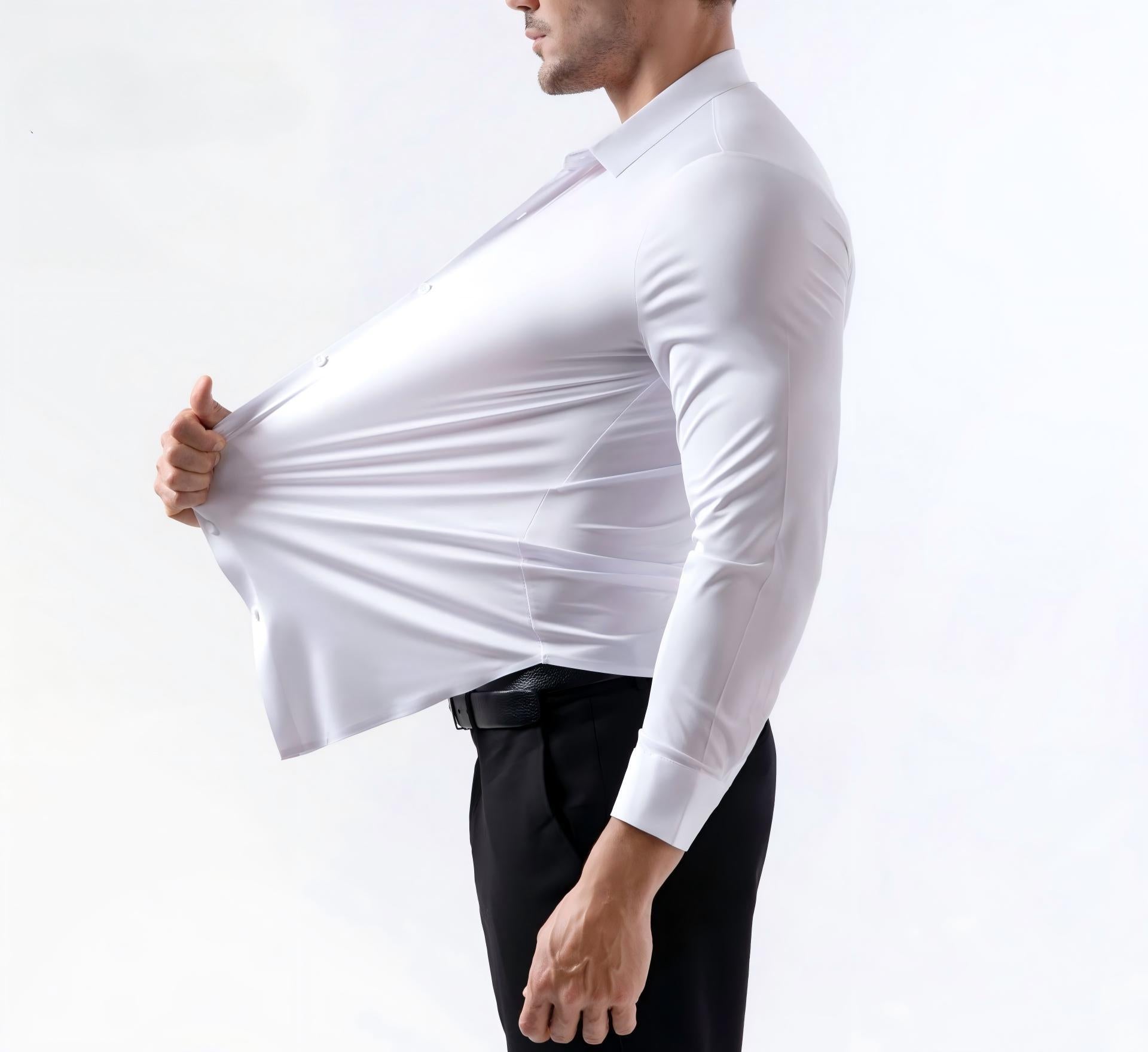 Stretch Wrinkle Resistant Mens Shirt