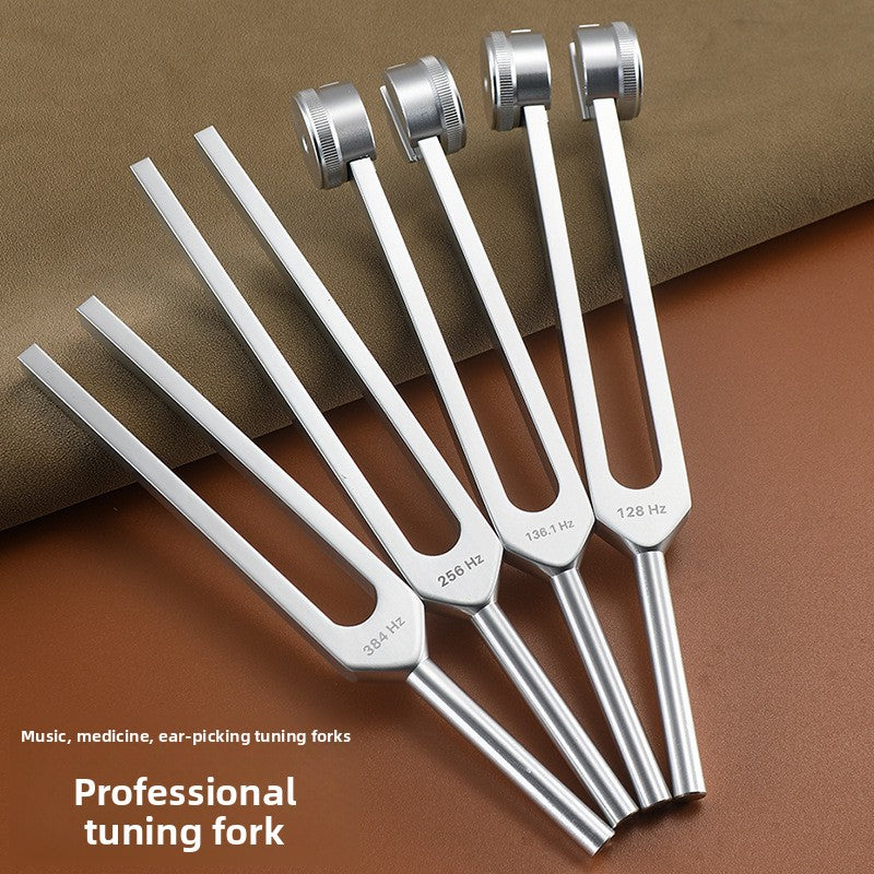 Tuning Forks Set with Leather Case