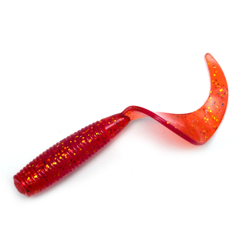 Spiral Tail Soft Fishing Bait