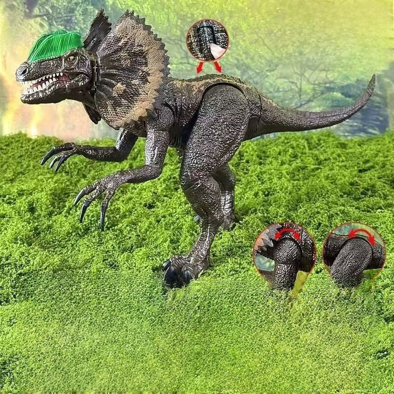 Large Remote Control Dinosaur Toy with Sound and Light