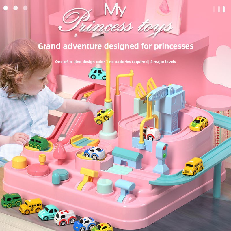 Interactive Educational Rail Car Toy Set