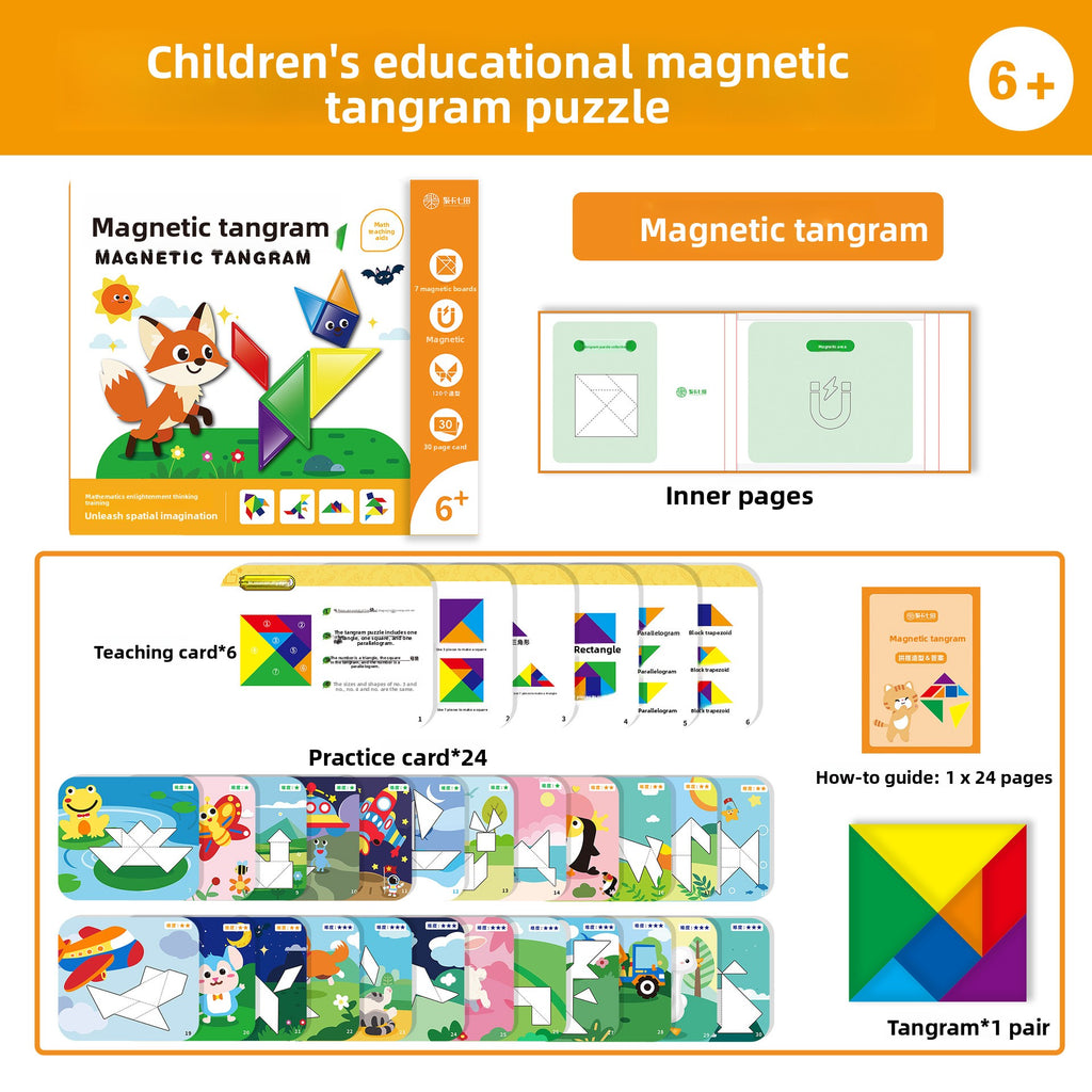 Magnetic Tangram