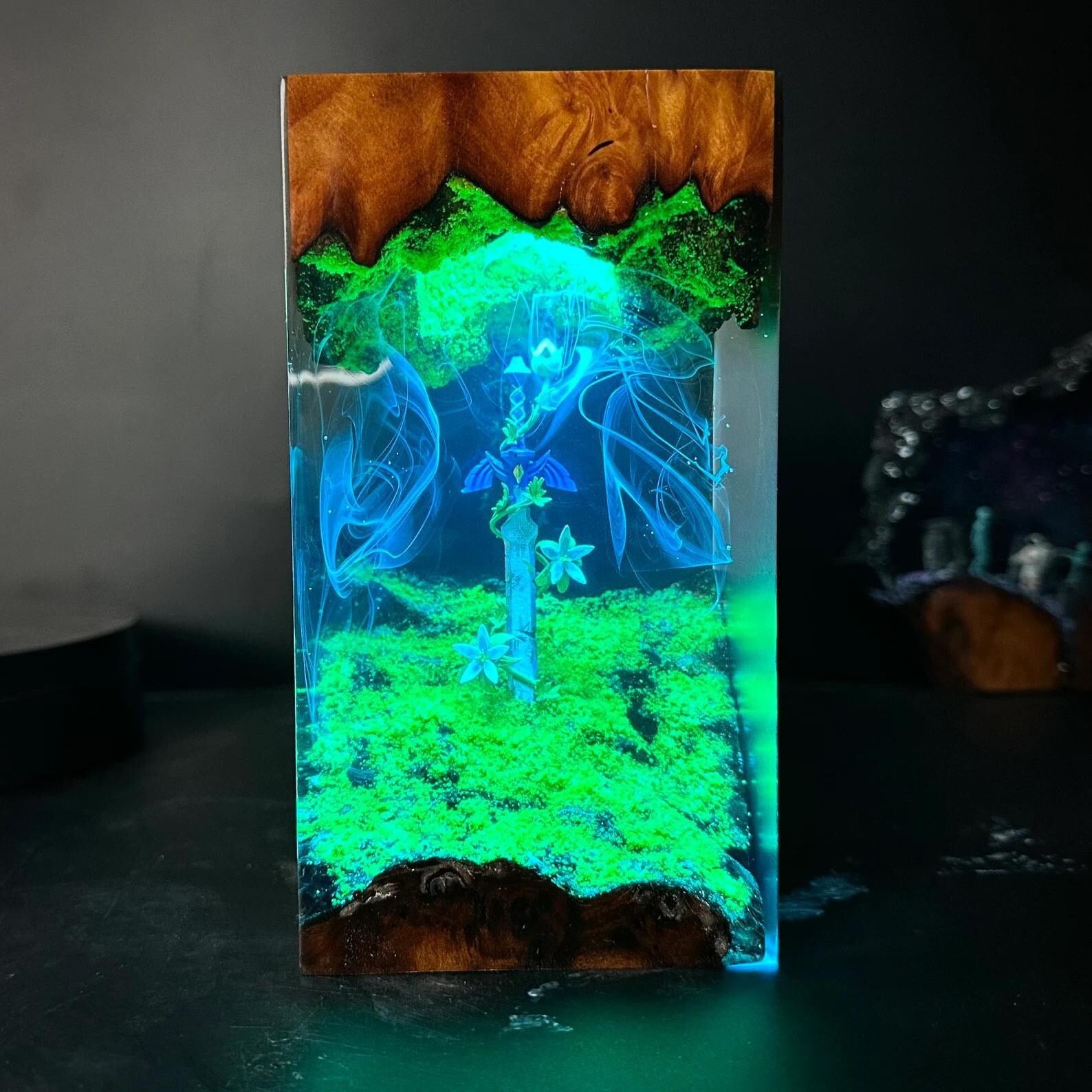 Resin Decorative Night Light