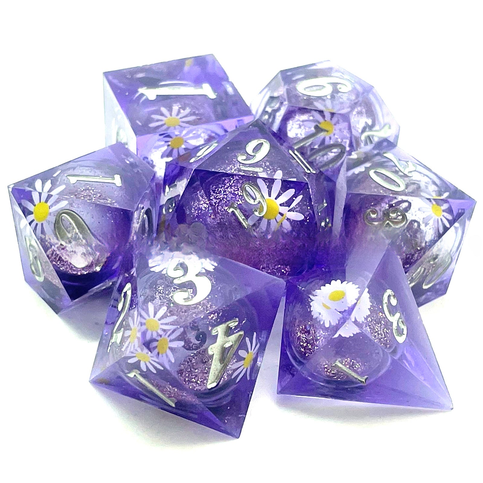 Liquid Core Sharp Edge Resin Dice