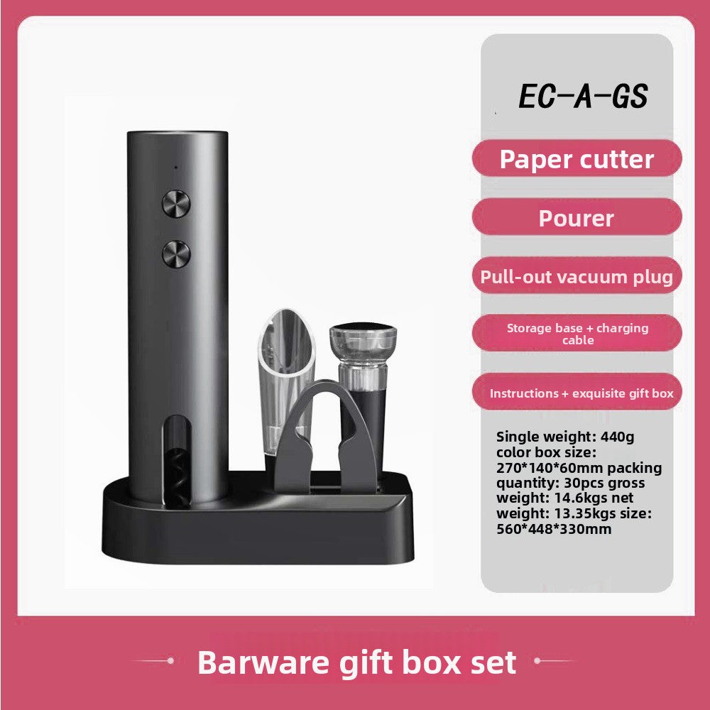 Electric Wine Bottle Opener with Base Stand
