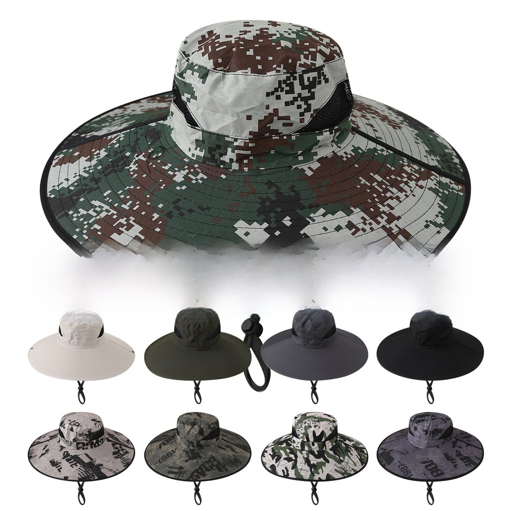 Solar Powered Cooling Hat with Adjustable Fan