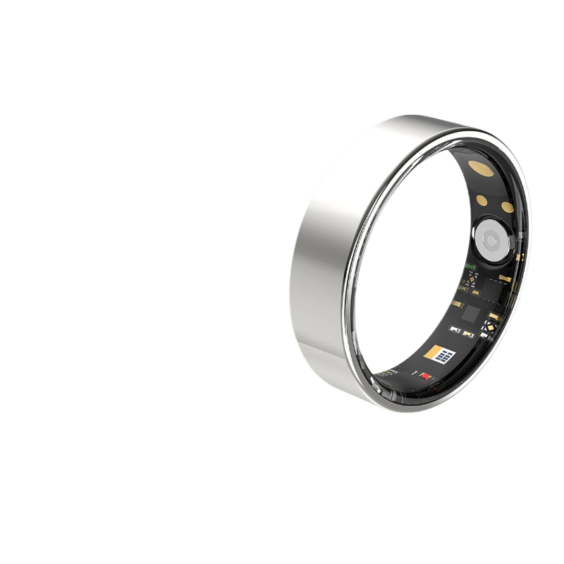 Smart Health Monitoring Ring with Bluetooth