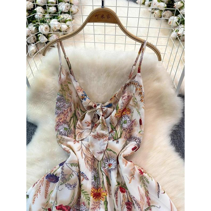 Floral Print Sports Suit