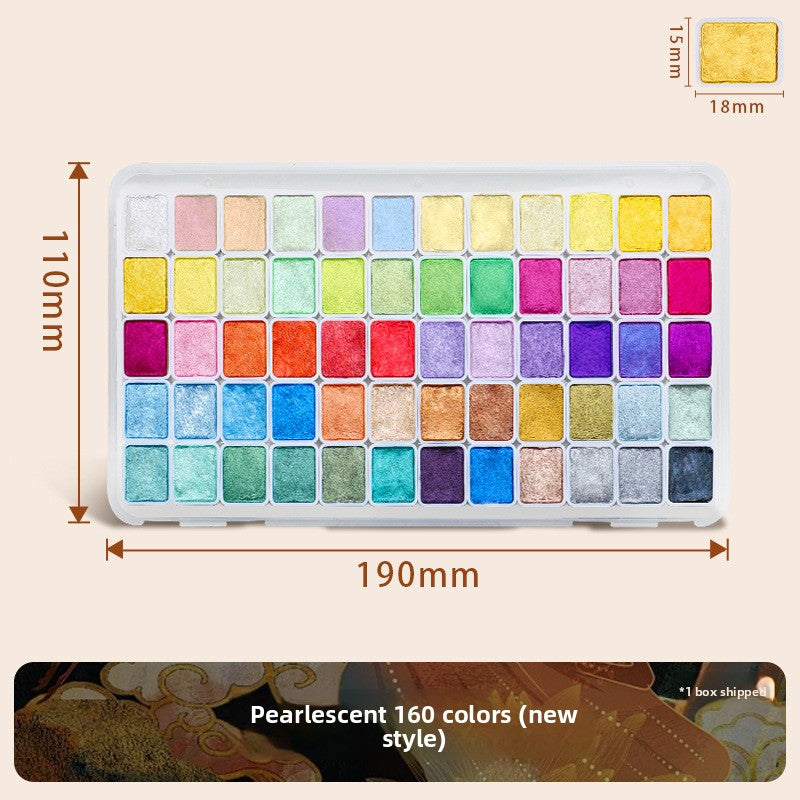 Color-changing thangka tracing gold filling