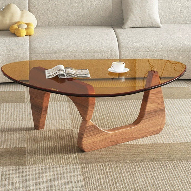 Simple and creative round coffee table