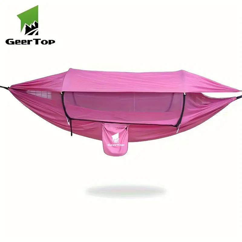 Aero Camp 2-in-1 Hammock Sleeping Bag | Insulated Portable Camping Pod with Mosquito Net