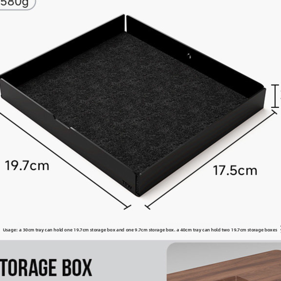 Computer Desktop Storage Pad Elevated