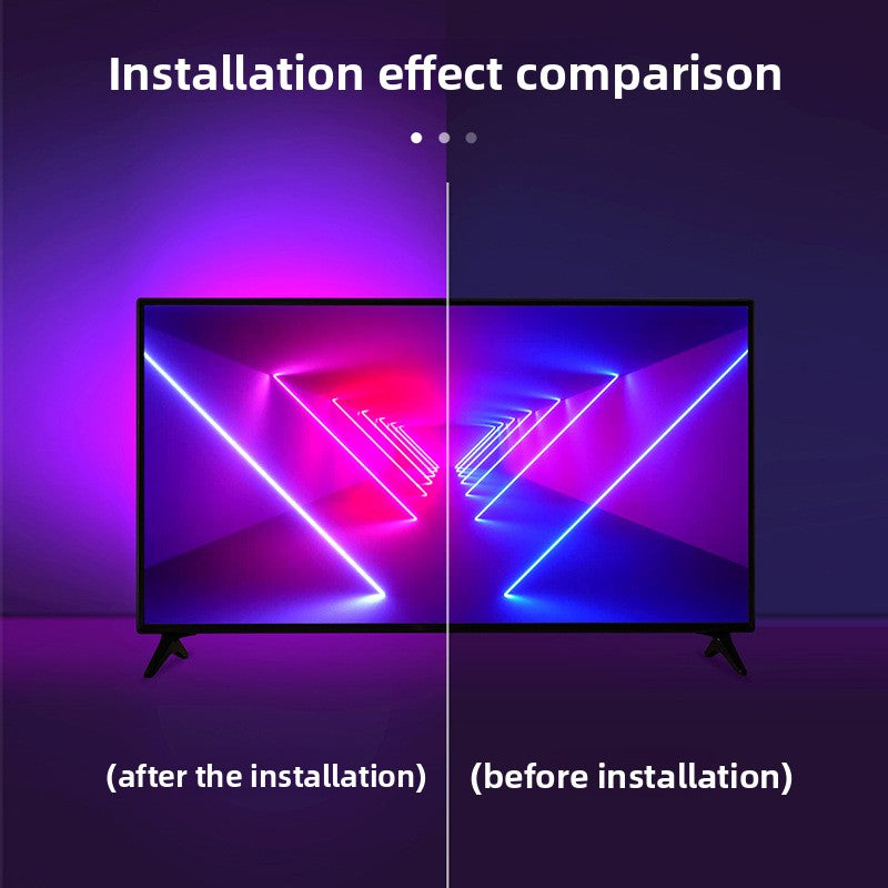 Smart RGB LED Light Strip with Bluetooth App & Remote | 5V USB Accent Lighting