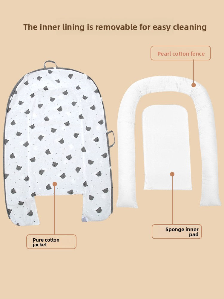 Removable Portable Cotton Baby Bed