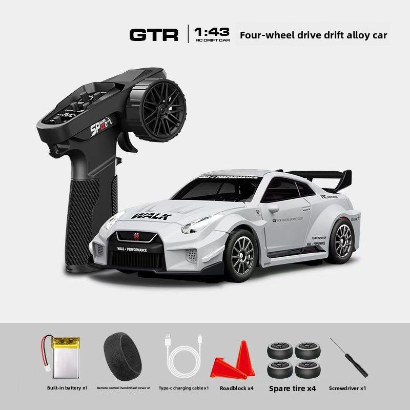 Alloy High-Speed ??Four-Wheel Drive Drift Remote Control Car