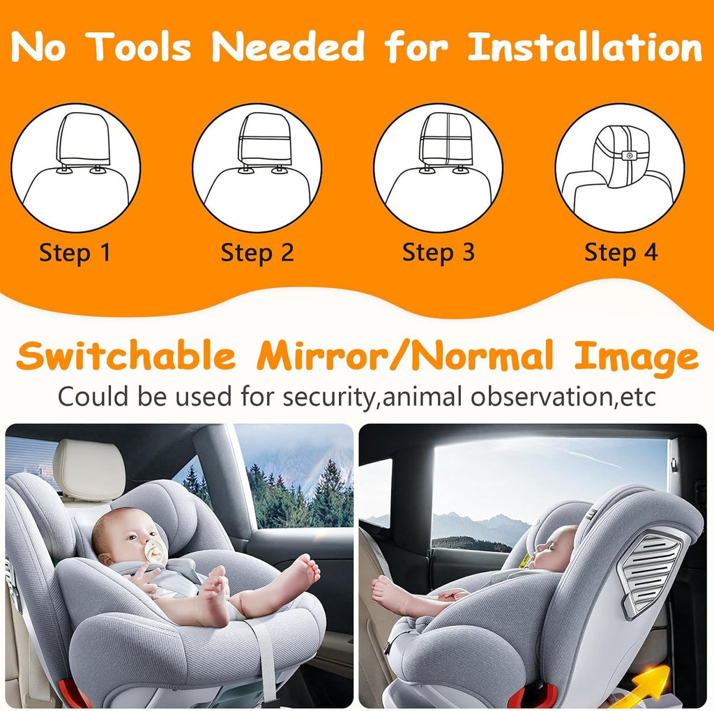 Car Mounted Baby Monitoring Display