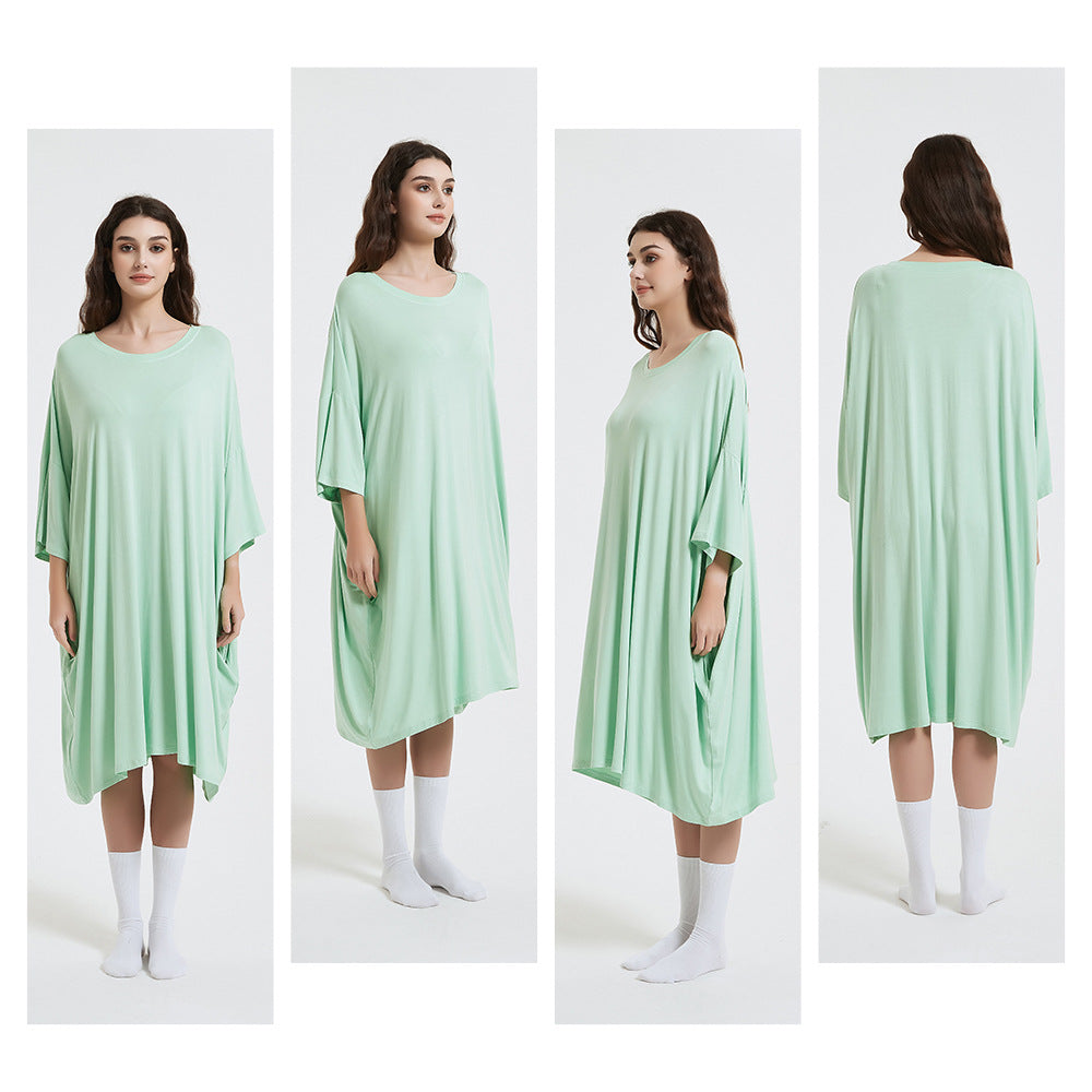 Womens Loose Fit Rayon T-Shirt