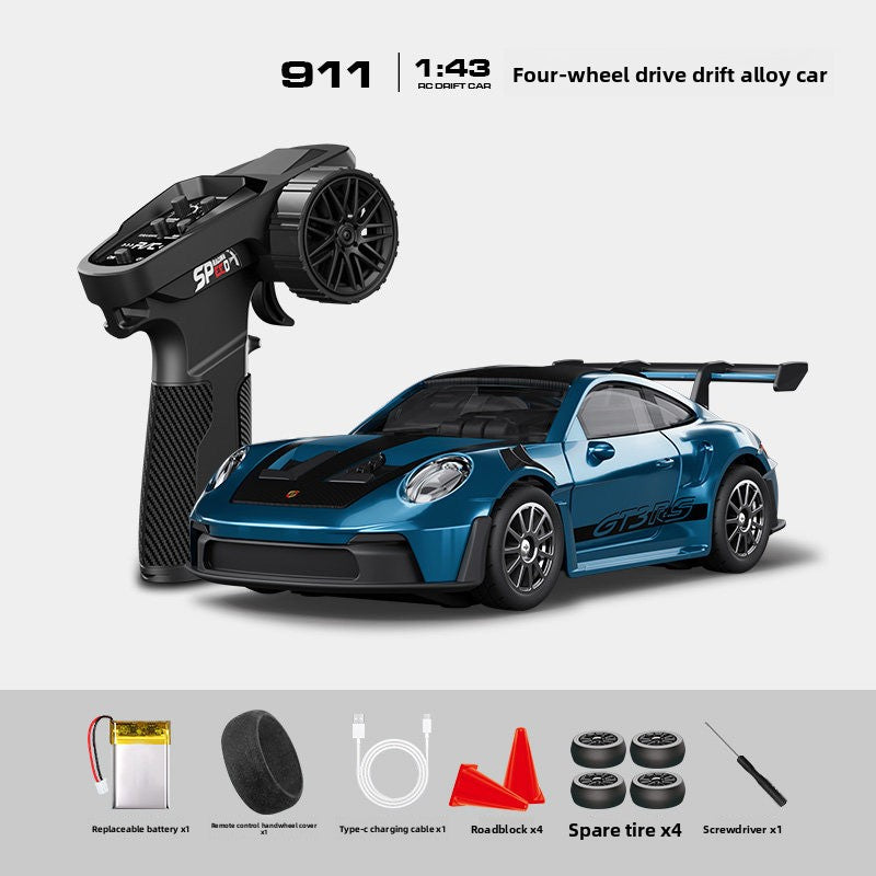 Alloy High-Speed ??Four-Wheel Drive Drift Remote Control Car