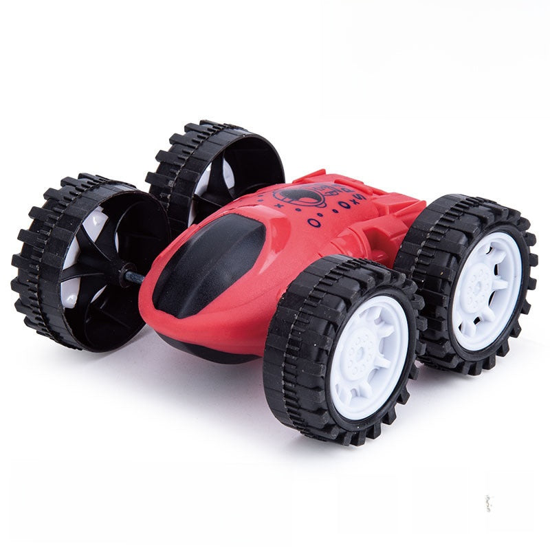 Inertial double-sided dump truck