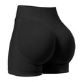 Womens High-Waisted Seamless Yoga Shorts