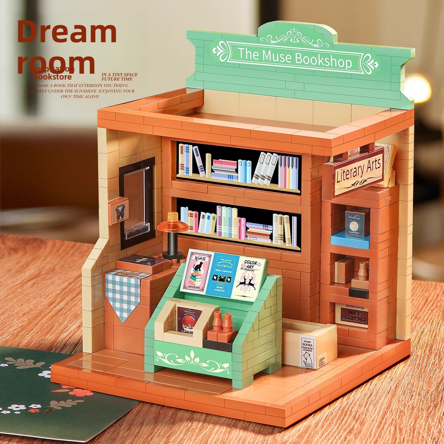 Imperial Architecture Mortise & Tenon Building Block Set - 3D Display Model